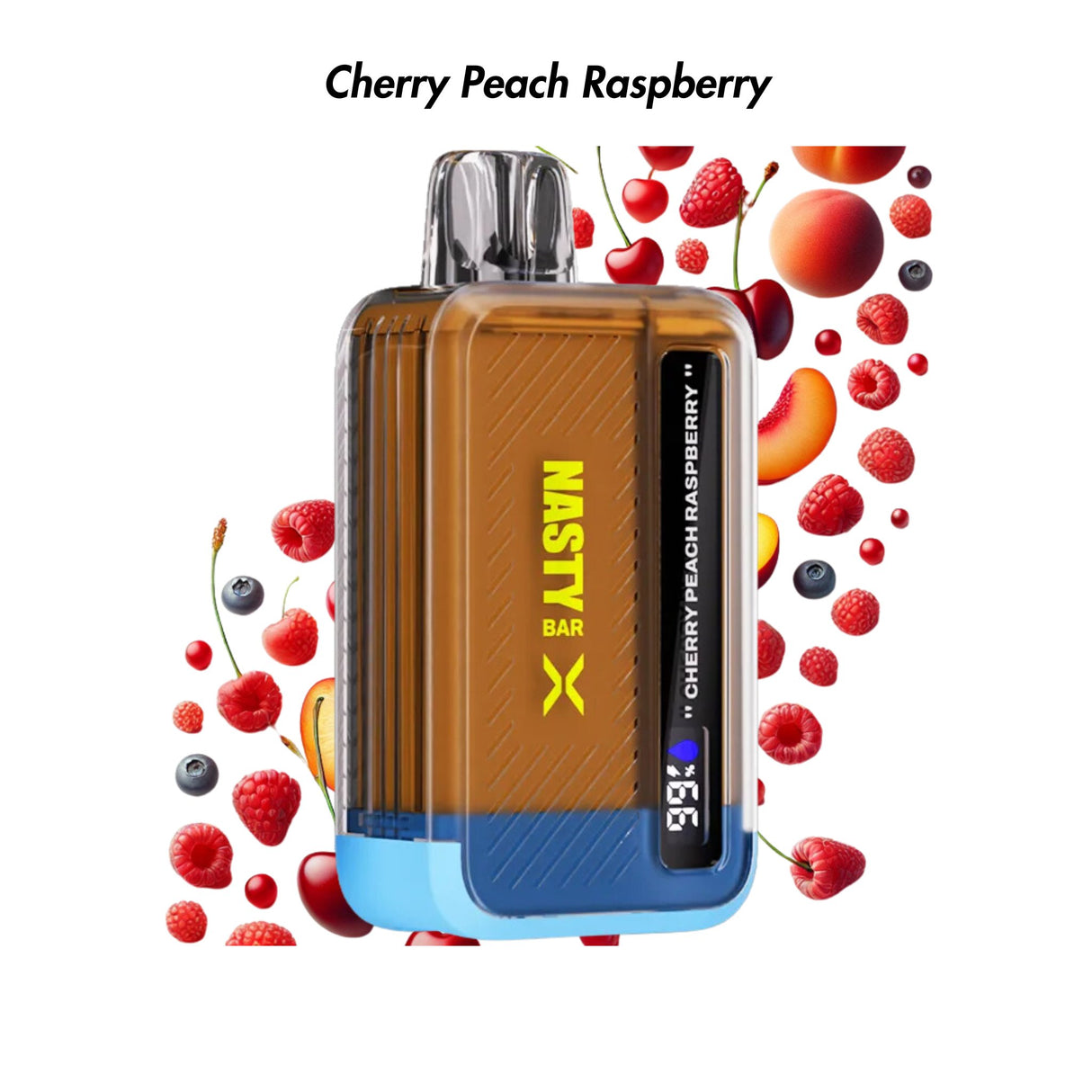 Cherry Peach Raspberry Nasty Bar X 9000 Disposable Vape - 5% | NASTY | Shop Buy Online | Cape Town, Joburg, Durban, South Africa