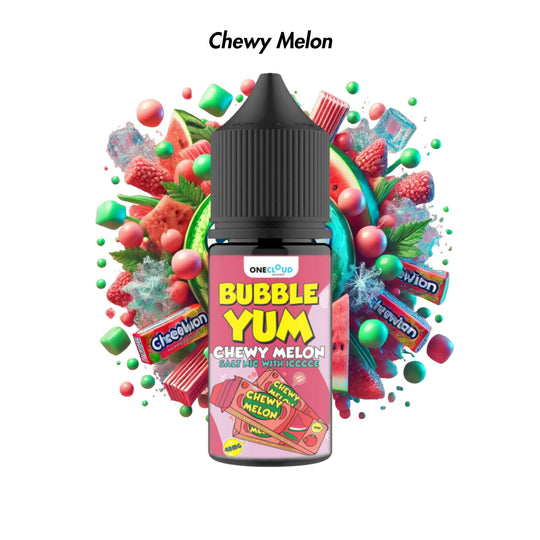 Chewy Melon One Cloud Bubble Yum E - Liquid 30ml - 4.0% | One Cloud | Shop Buy Online | Cape Town, Joburg, Durban, South Africa