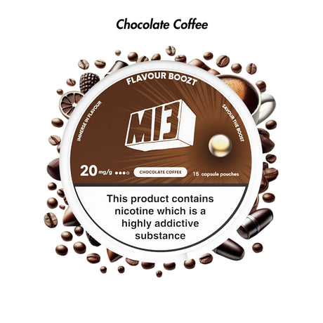 Chocolate Coffee Airscream M13 Nicotine Pouches - 20mg | Airscream AirsPops | Shop Buy Online | Cape Town, Joburg, Durban, South Africa