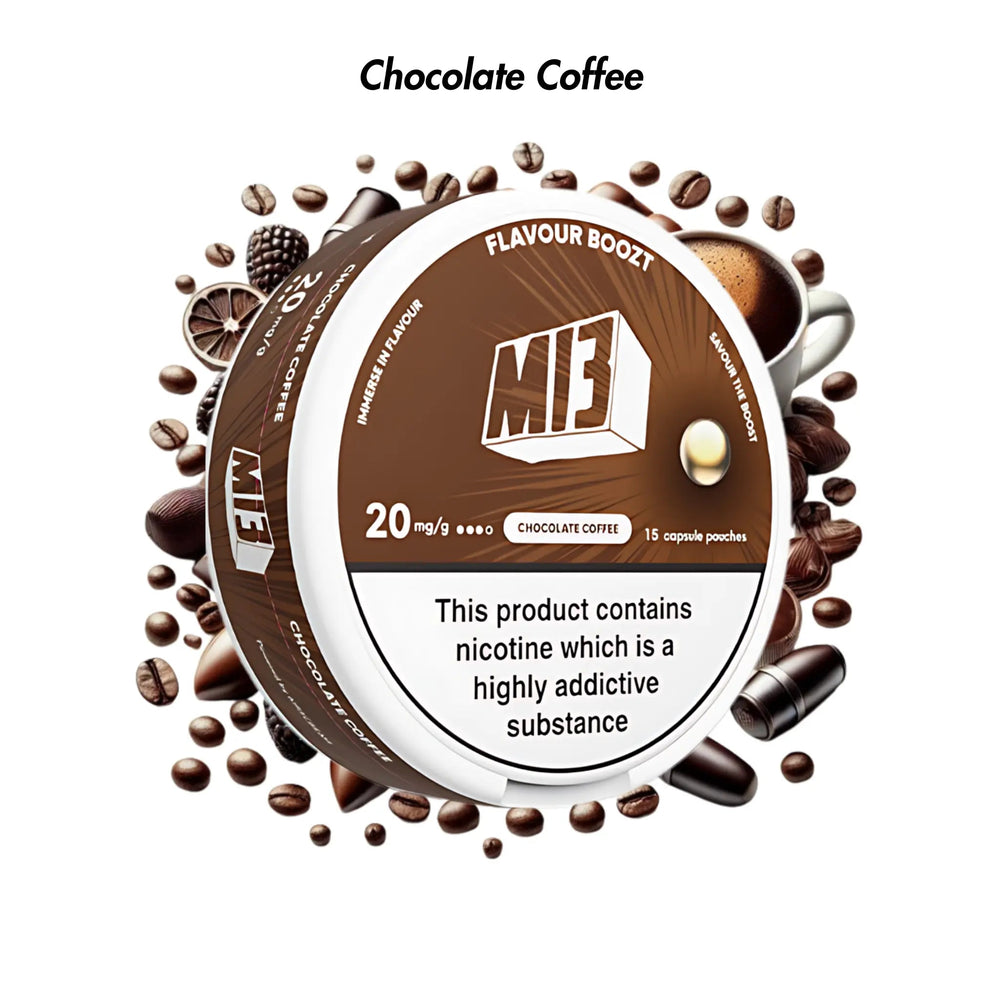 Chocolate Coffee Airscream M13 Nicotine Pouches - 20mg | Airscream AirsPops | Shop Buy Online | Cape Town, Joburg, Durban, South Africa