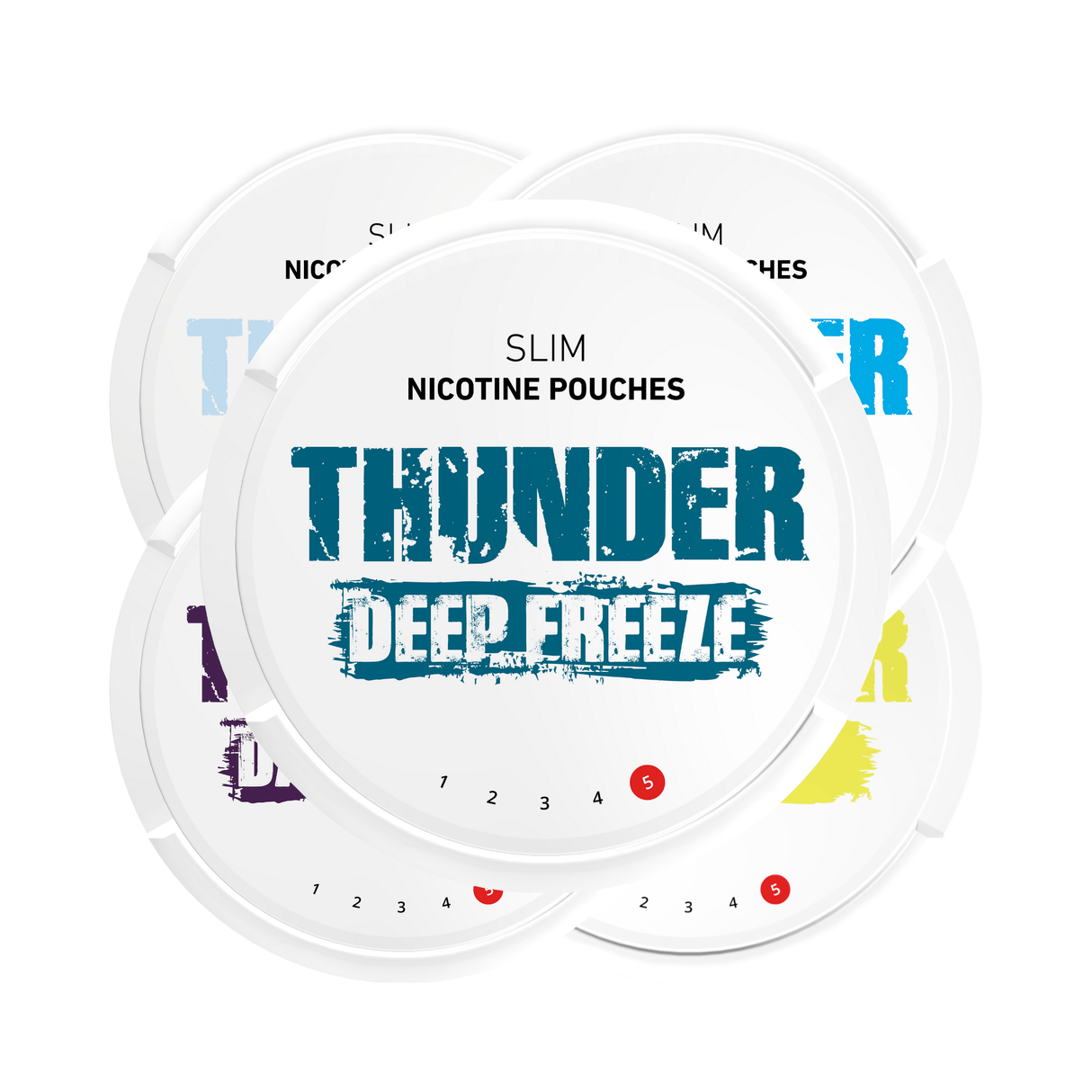 Citrus 5 - Pack Thunder Slim Nicotine Pouches - 11mg | Thunder | Shop Buy Online | Cape Town, Joburg, Durban, South Africa