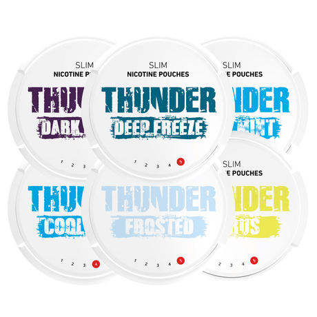 Citrus Thunder Slim Nicotine Pouches - 11mg | Thunder | Shop Buy Online | Cape Town, Joburg, Durban, South Africa