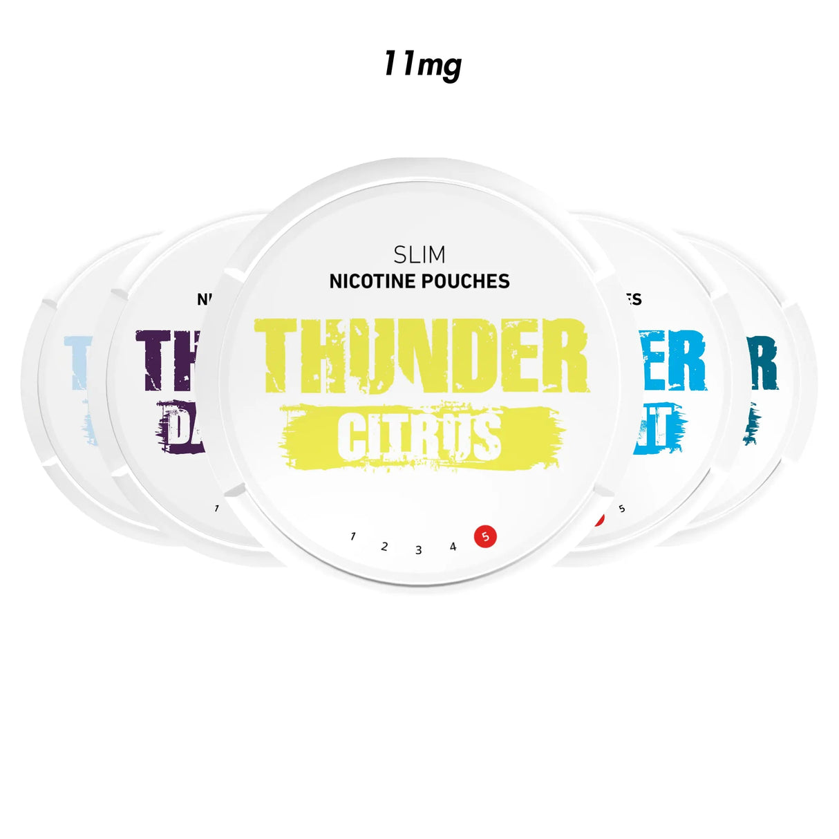 Citrus Thunder Slim Nicotine Pouches - 11mg | Thunder | Shop Buy Online | Cape Town, Joburg, Durban, South Africa