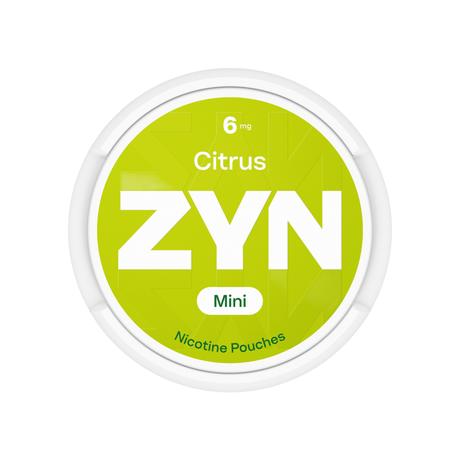 Citrus ZYN Mini Strong Nicotine Pouches - 6mg | ZYN | Shop Buy Online | Cape Town, Joburg, Durban, South Africa