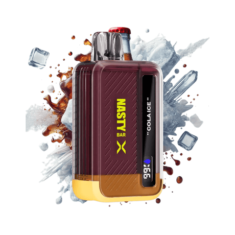 Cola Ice Nasty Bar X - Series 9k Disposable Vape - 5% | NASTY | Shop Buy Online | Cape Town, Joburg, Durban, South Africa