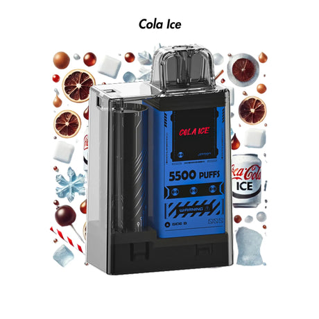 Cola Ice Vapengin 5500 Puffs Disposable Vape - 5% | Vapengin | Shop Buy Online | Cape Town, Joburg, Durban, South Africa