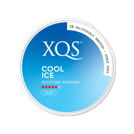 Cool Ice (9.6mg) XQS Nicotine Pouches 8 - 11mg | XQS | Shop Buy Online | Cape Town, Joburg, Durban, South Africa