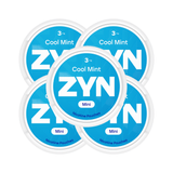 Cool Mint 5 - Pack ZYN 3mg Medium Nicotine Pouches | ZYN | Shop Buy Online | Cape Town, Joburg, Durban, South Africa