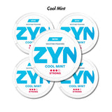 Cool Mint 5 - Pack ZYN Mini Nicotine Pouches Bundle - Strong 6mg | ZYN | Shop Buy Online | Cape Town, Joburg, Durban, South Africa