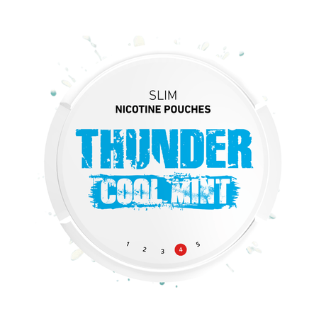 Cool Mint Thunder Slim Nicotine Pouches - 11mg | Thunder | Shop Buy Online | Cape Town, Joburg, Durban, South Africa