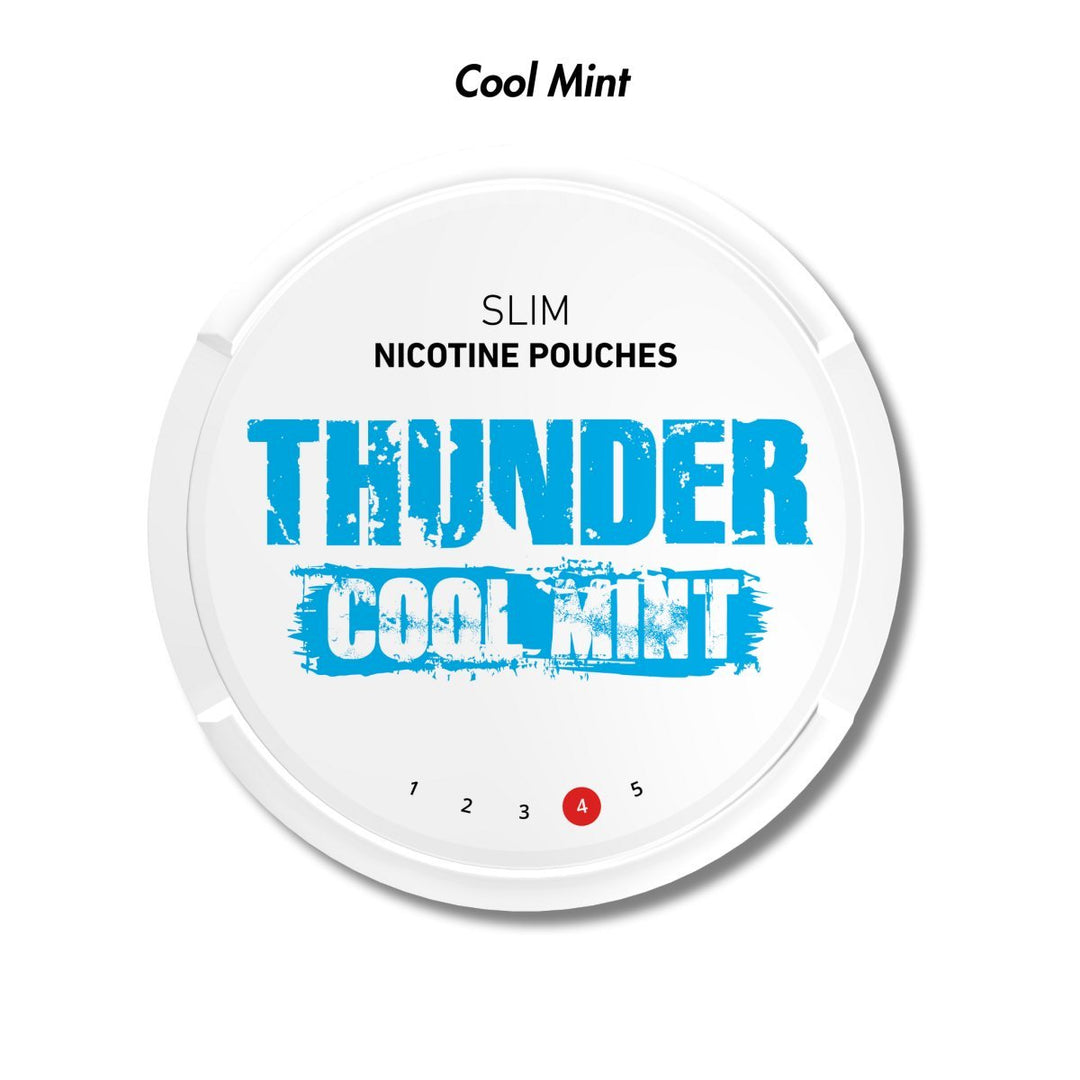 Cool Mint Thunder Slim Nicotine Pouches - 16mg | Thunder | Shop Buy Online | Cape Town, Joburg, Durban, South Africa