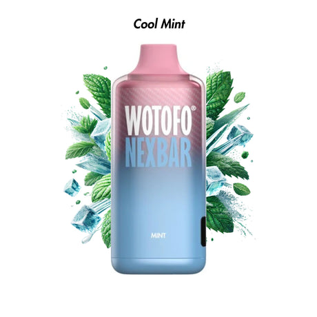 Cool Mint Wotofo nexBar 10000 Disposable Vape - 5% | Wotofo | Shop Buy Online | Cape Town, Joburg, Durban, South Africa