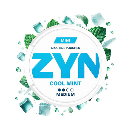 Cool Mint ZYN Mini Nicotine Pouches - Medium 3mg | ZYN | Shop Buy Online | Cape Town, Joburg, Durban, South Africa