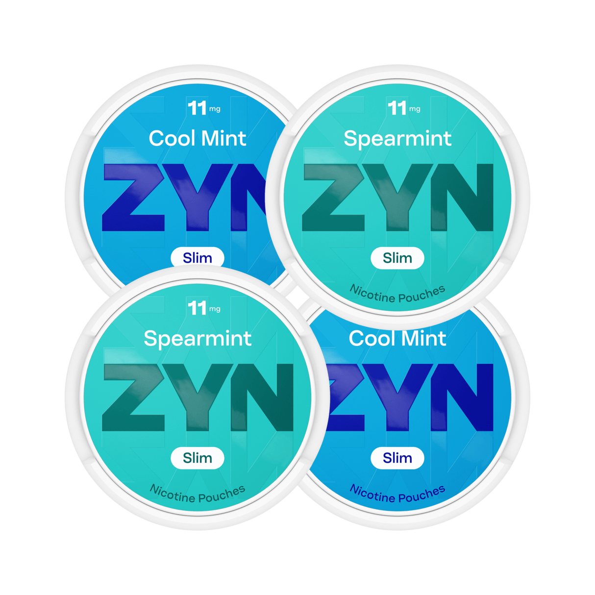 Cool Mint ZYN Slim Extra Strong Nicotine Pouches - 11mg | ZYN | Shop Buy Online | Cape Town, Joburg, Durban, South Africa
