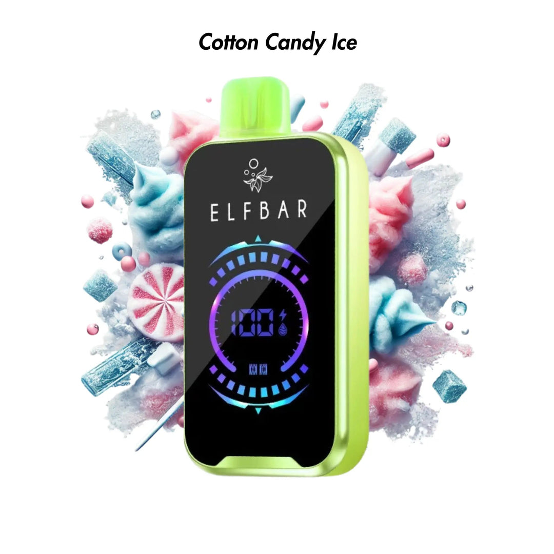 Cotton Candy Ice Elf Bar FS 18000 Disposable Vape - 5% | Elf Bar | Shop Buy Online | Cape Town, Joburg, Durban, South Africa