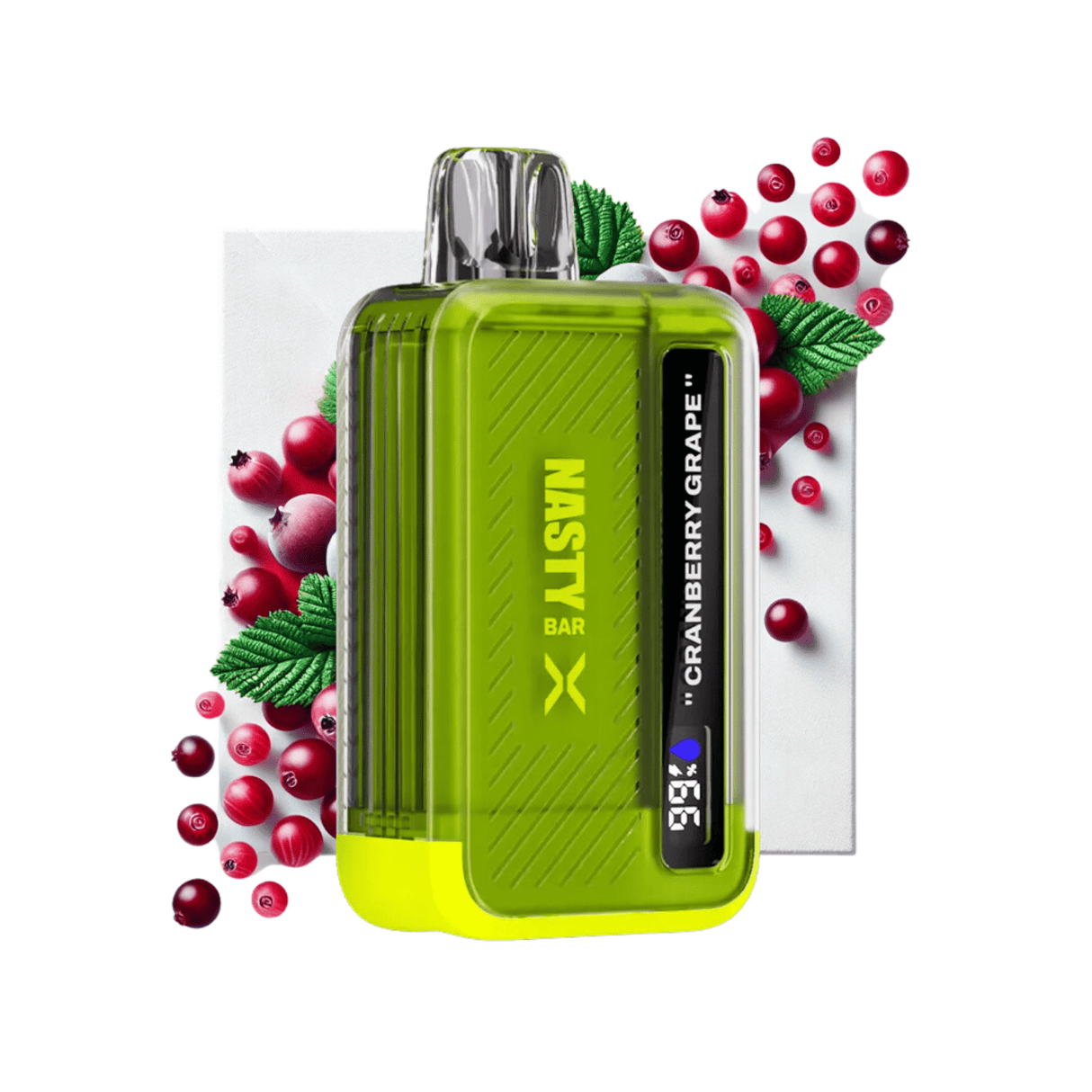 Cranberry Grape Nasty Bar X - Series 9k Disposable Vape - 5% | NASTY | Shop Buy Online | Cape Town, Joburg, Durban, South Africa