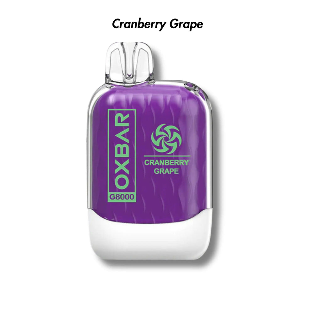 Cranberry Grape Oxbar G8000 Disposable Vape | Oxbar | Shop Buy Online | Cape Town, Joburg, Durban, South Africa