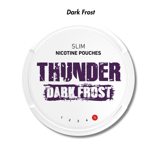 Dark Frost Thunder Slim Nicotine Pouches - 16mg | Thunder | Shop Buy Online | Cape Town, Joburg, Durban, South Africa