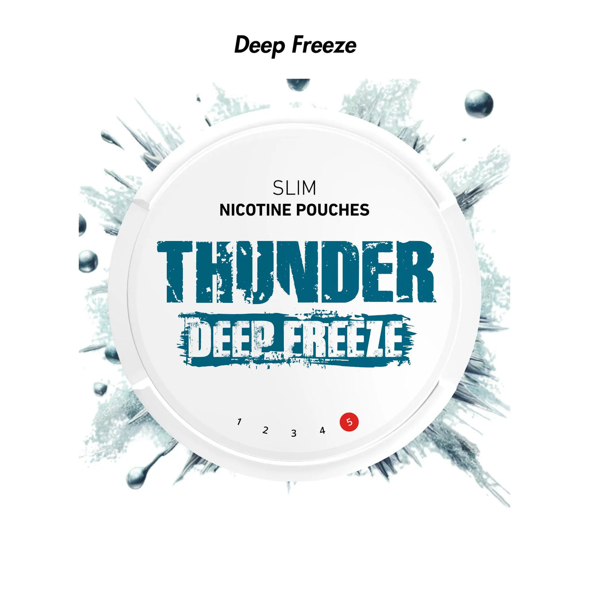 Deep Freeze Thunder Slim Nicotine Pouches - 11mg | Thunder | Shop Buy Online | Cape Town, Joburg, Durban, South Africa