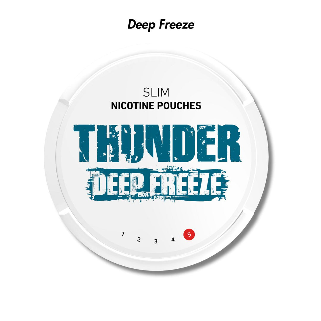 Deep Freeze Thunder Slim Nicotine Pouches - 16mg | Thunder | Shop Buy Online | Cape Town, Joburg, Durban, South Africa