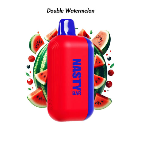 Double Watermelon Nasty Bar 14000 Disposable Vape - 5% | NASTY | Shop Buy Online | Cape Town, Joburg, Durban, South Africa