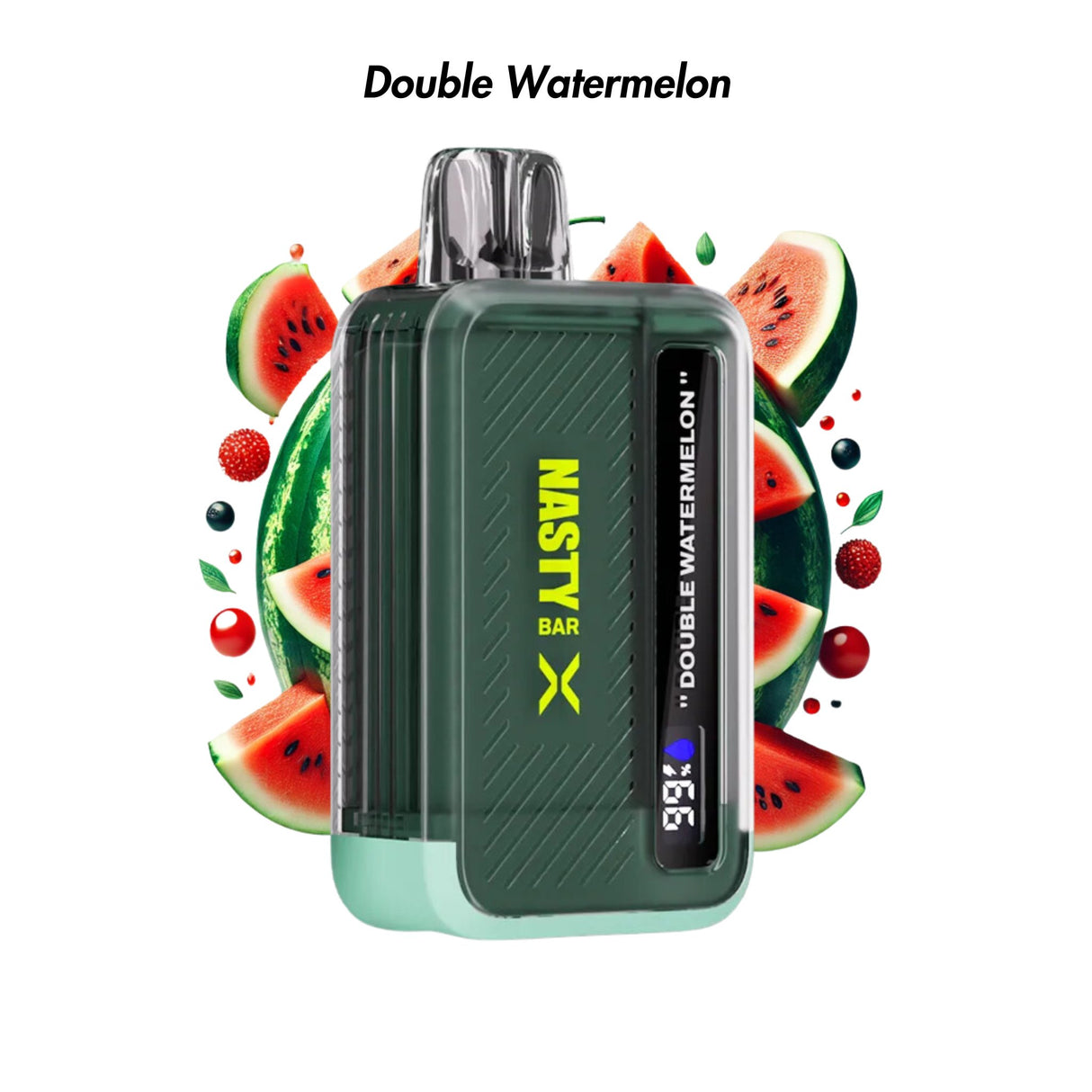 Double Watermelon Nasty Bar X 9000 Disposable Vape - 5% | NASTY | Shop Buy Online | Cape Town, Joburg, Durban, South Africa