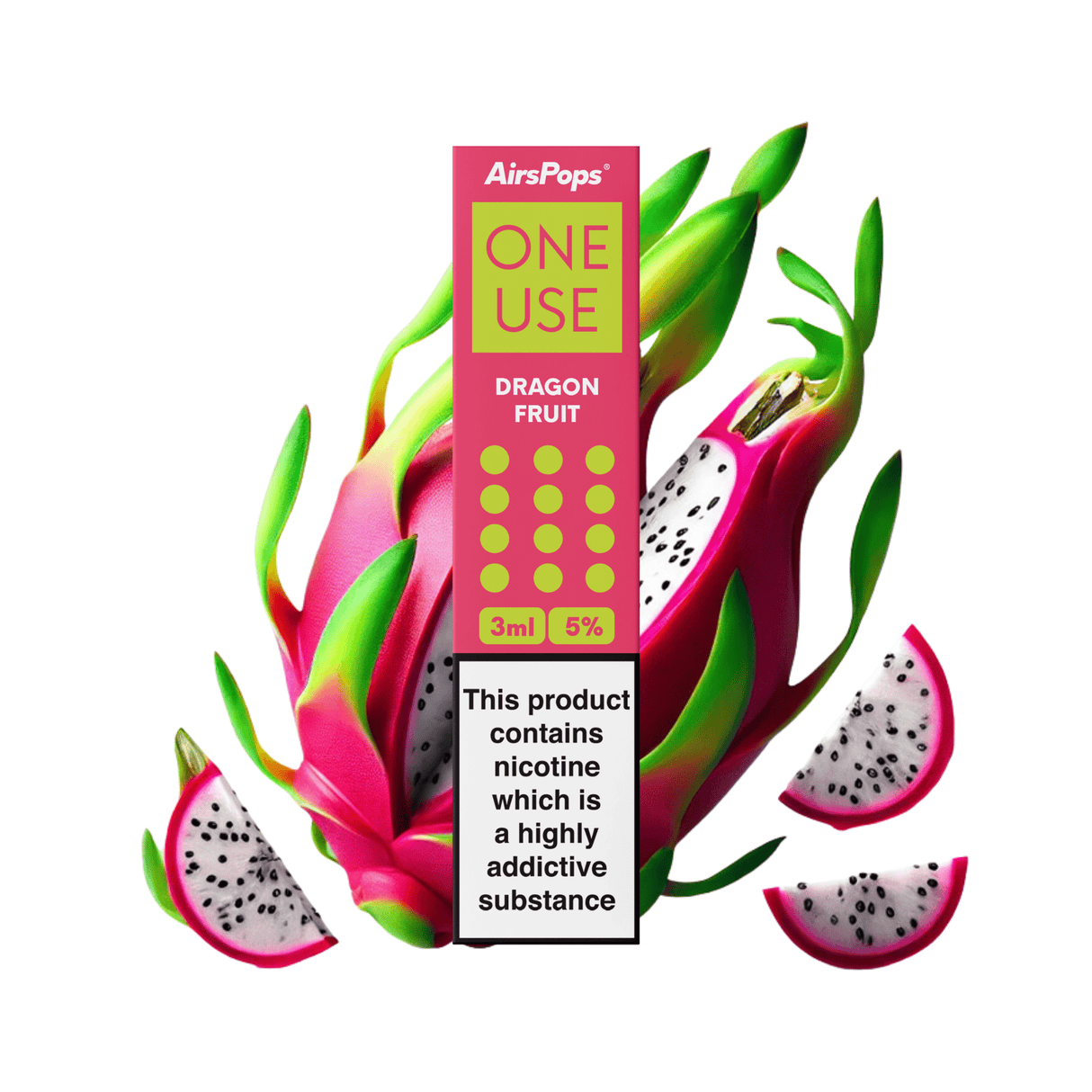 Dragon Fruit | Airscream AirsPops ONE USE 3ml 3.6%