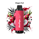 Dragon Fruit Airscream AirsPops Rechargeable ONE USE 12ml Disposable Vape - 5% | Airscream AirsPops | Shop Buy Online | Cape Town, Joburg, Durban, South Africa