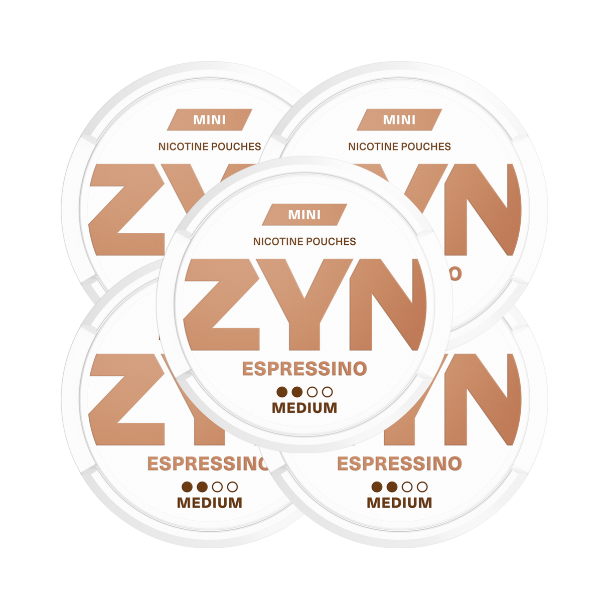 Espressino 5 - Pack ZYN Mini Medium Nicotine Pouches - 3mg | ZYN | Shop Buy Online | Cape Town, Joburg, Durban, South Africa
