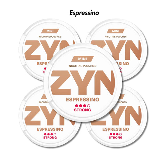 Espressino 5 - Pack ZYN Mini Nicotine Pouches Bundle - Strong 6mg | ZYN | Shop Buy Online | Cape Town, Joburg, Durban, South Africa