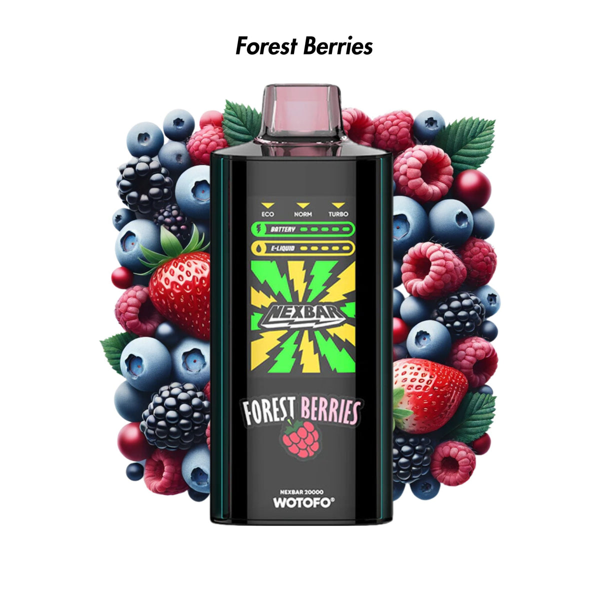 Forest Berries Wotofo Nexbar 20000 Disposable Vape - 5% | Wotofo | Shop Buy Online | Cape Town, Joburg, Durban, South Africa