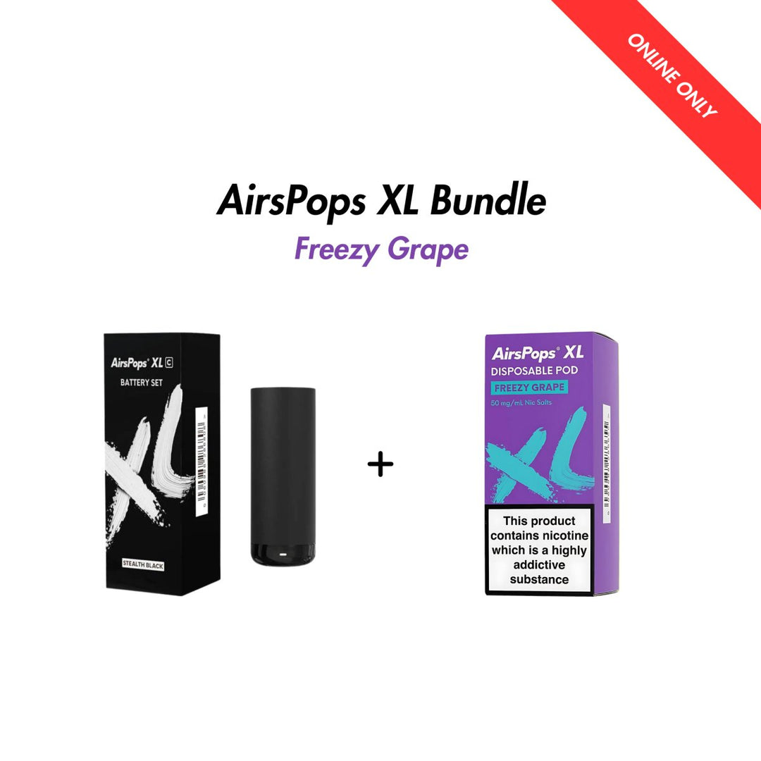 Freezy Grape AirsPops XL Bundle | Airscream AirsPops | Shop Buy Online | Cape Town, Joburg, Durban, South Africa
