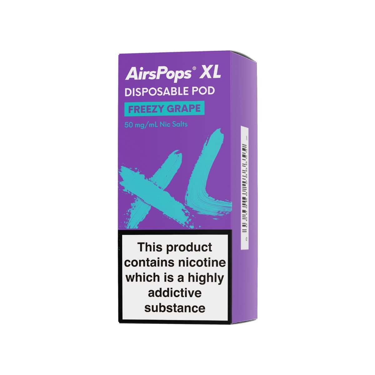 Freezy Grape AirsPops XL Prefilled Disposable Pod 10ml - 5% | Airscream AirsPops | Shop Buy Online | Cape Town, Joburg, Durban, South Africa