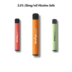 Airscream AirsPops ONE USE 3ml Disposable Vape - 3.6%