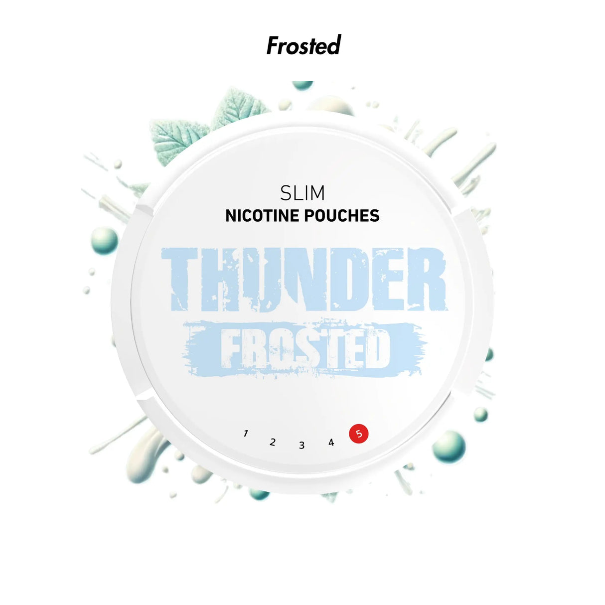 Frosted Thunder Slim Nicotine Pouches - 11mg | Thunder | Shop Buy Online | Cape Town, Joburg, Durban, South Africa