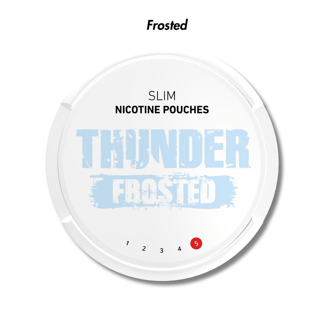 Frosted Thunder Slim Nicotine Pouches - 16mg | Thunder | Shop Buy Online | Cape Town, Joburg, Durban, South Africa