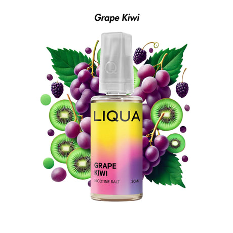 Grape Kiwi LIQUA Nicotine Salts 30ml E - Liquid - 2.0% | LIQUA | Shop Buy Online | Cape Town, Joburg, Durban, South Africa