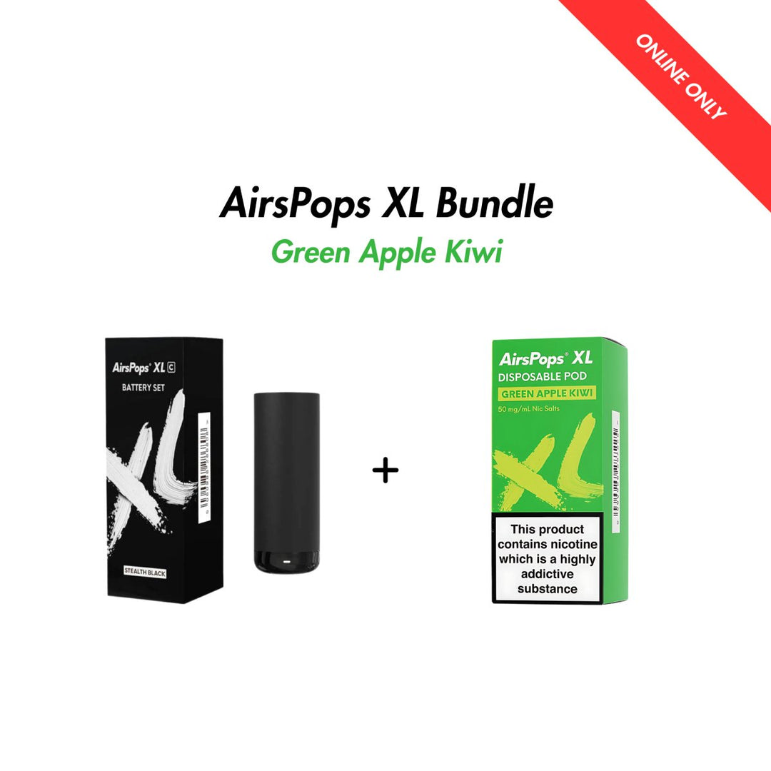 Green Apple Kiwi AirsPops XL Bundle | Airscream AirsPops | Shop Buy Online | Cape Town, Joburg, Durban, South Africa