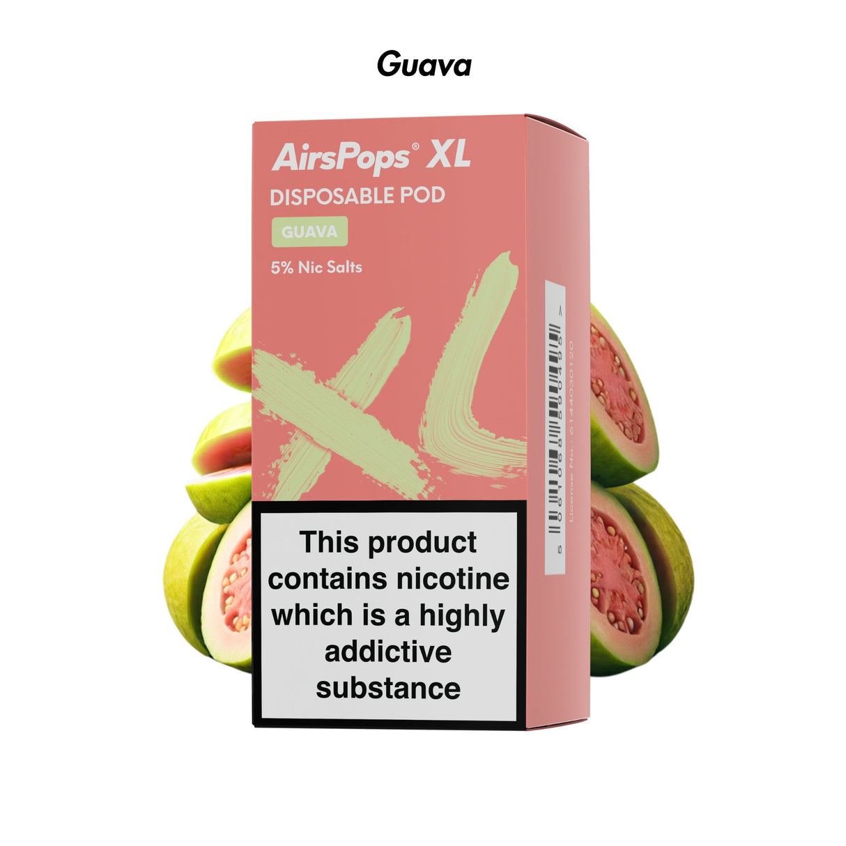 Green Apple Kiwi AirsPops XL Prefilled Disposable Pod 10ml - 5.0% | Airscream AirsPops | Shop Buy Online | Cape Town, Joburg, Durban, South Africa