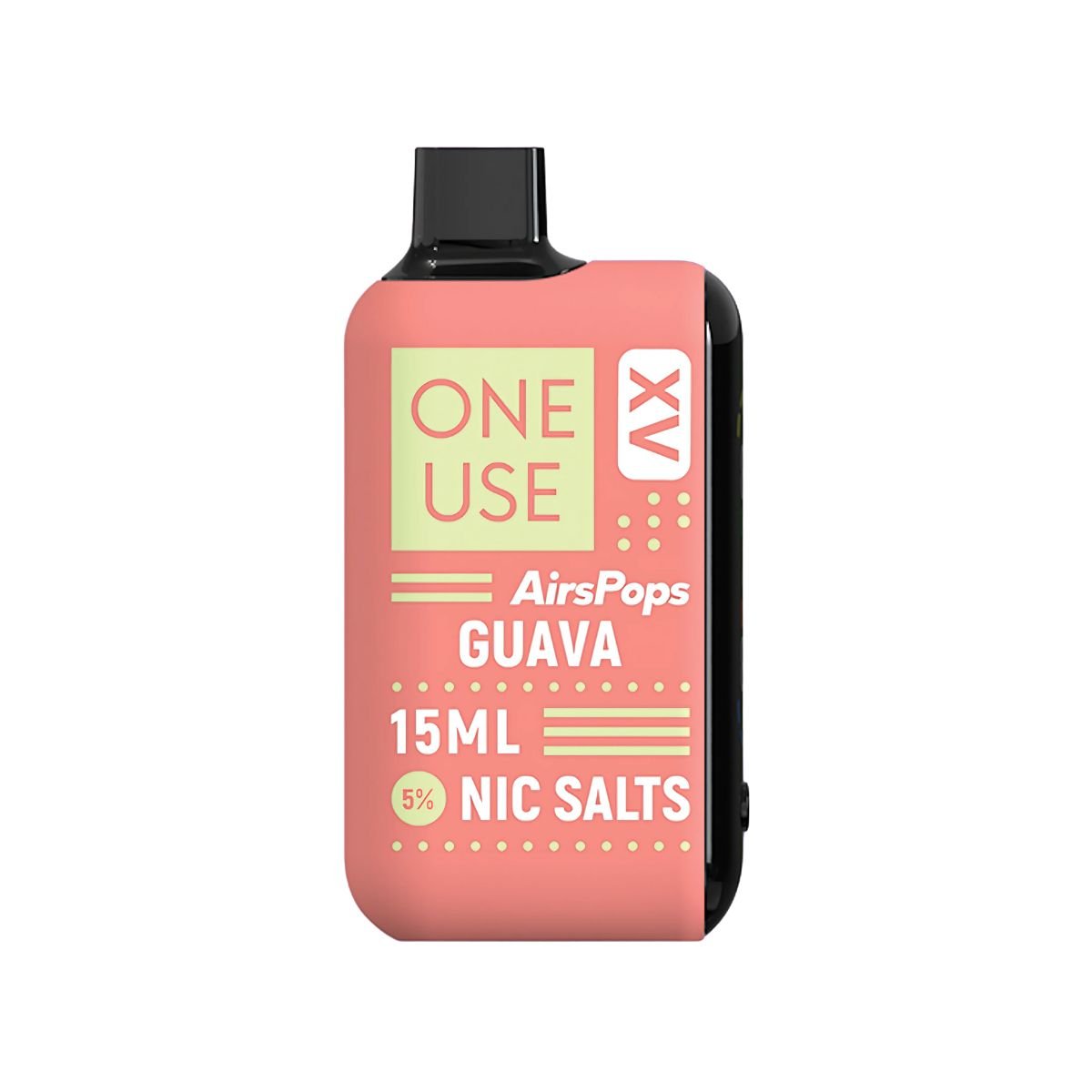 Guava Airscream AirsPops ONE USE XV 15ml Disposable Vape - 5% | Airscream AirsPops | Shop Buy Online | Cape Town, Joburg, Durban, South Africa