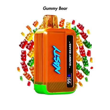 Gummy Bear 🆕 Nasty Bar 8500/9000 Disposable Vape - 5% | NASTY | Shop Buy Online | Cape Town, Joburg, Durban, South Africa