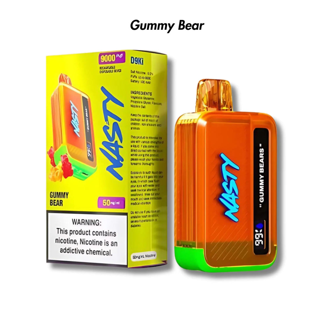 Gummy Bear 🆕 Nasty Bar 8500/9000 Disposable Vape - 5% | NASTY | Shop Buy Online | Cape Town, Joburg, Durban, South Africa