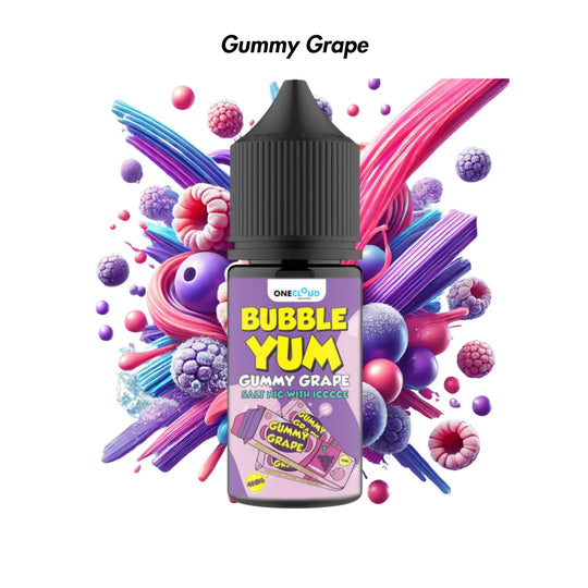 Gummy Grape One Cloud Bubble Yum E - Liquid 30ml - 4.0% | One Cloud | Shop Buy Online | Cape Town, Joburg, Durban, South Africa