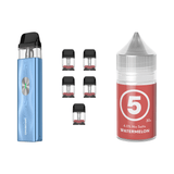 Ice Blue 0.4Ω (3ml) Vaporesso XROS Mini 4 Device, Refillable Pods and E - Liquid Bundle | Vaporesso | Shop Buy Online | Cape Town, Joburg, Durban, South Africa