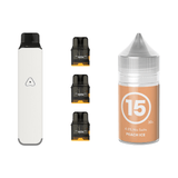 Ivory White #15 Peach Ice Airscream Pro LITE Device, Refillable Pods and E - Liquid Bundle | Airscream AirsPops | Shop Buy Online | Cape Town, Joburg, Durban, South Africa