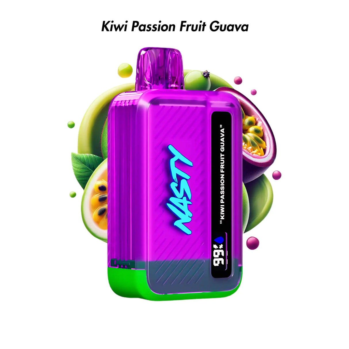 Kiwi Passionfruit Guava Nasty Bar 8500/9000 Disposable Vape - 5% | NASTY | Shop Buy Online | Cape Town, Joburg, Durban, South Africa