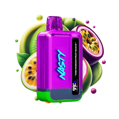 Kiwi Passionfruit Guava Nasty Bar 9k Disposable Vape - 5% | NASTY | Shop Buy Online | Cape Town, Joburg, Durban, South Africa