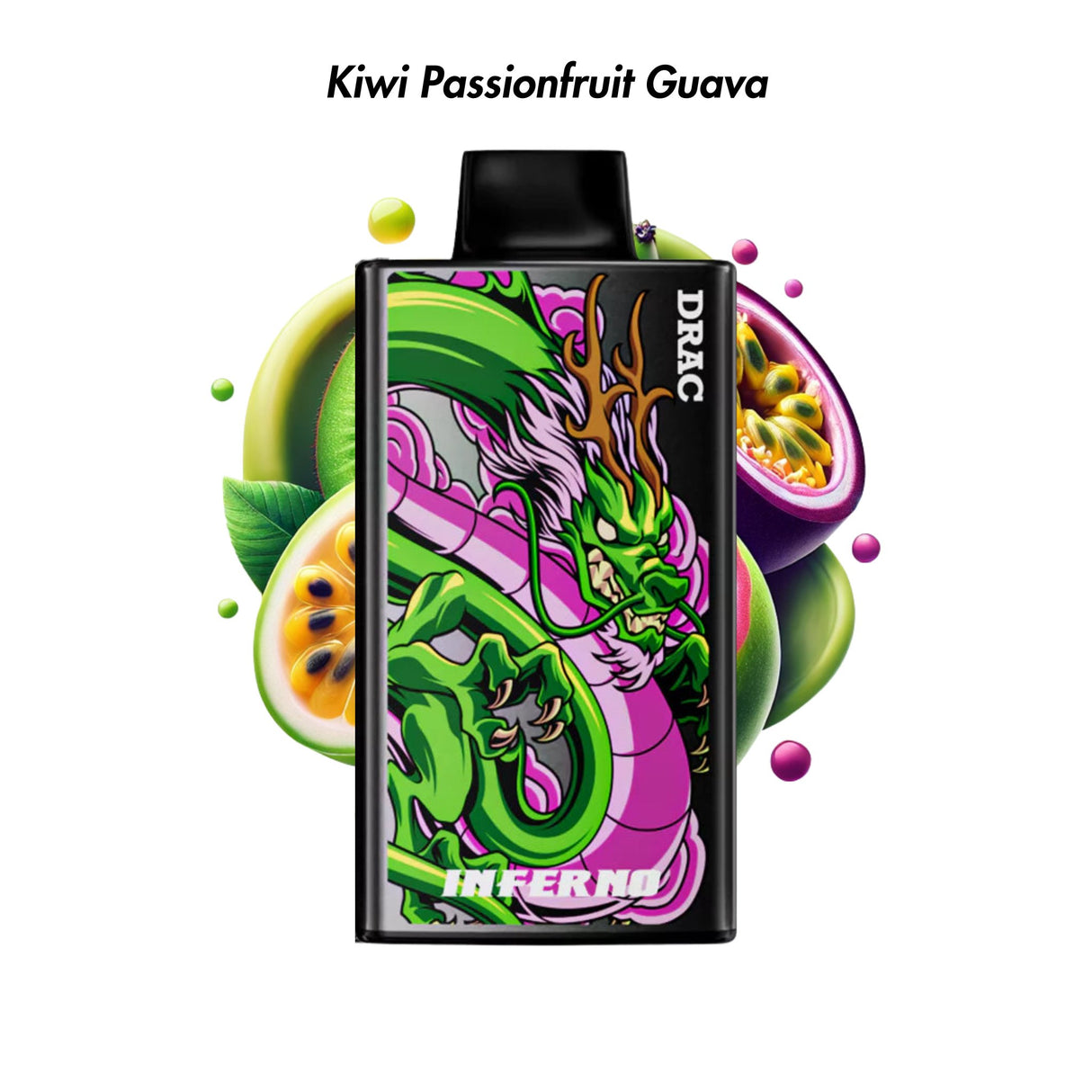 Kiwi Passionfruit Guava Nasty Bar DRG:ON 25000 Disposable Vape - 5% | NASTY | Shop Buy Online | Cape Town, Joburg, Durban, South Africa