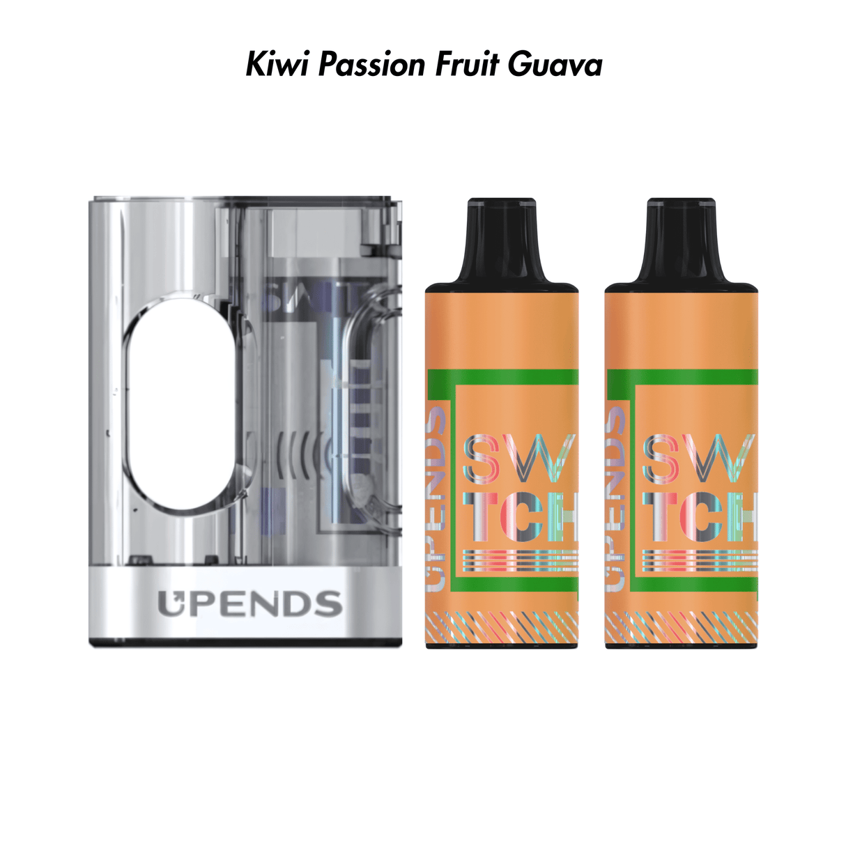 Kiwi Passionfruit Guava Upends Switch Device & Prefilled Disposable Pods Bundle | Upends | Shop Buy Online | Cape Town, Joburg, Durban, South Africa