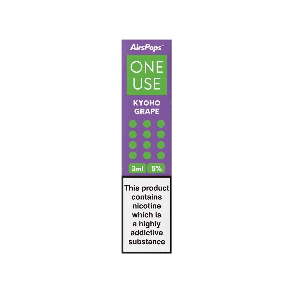 Kyoho Grape | Airscream AirsPops ONE USE 3ml 3.6%